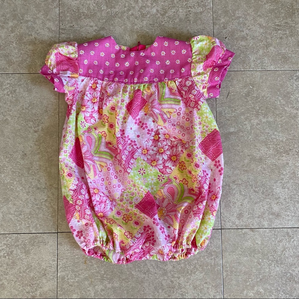 Vintage little girl romper 18 months
